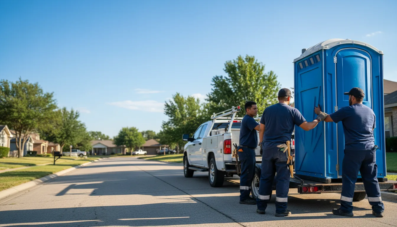 Portable Toilet Rental in Streator, IL near me